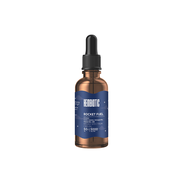 Hembiotic 5000mg Broad - Spectrum Bulk Functional CBD Oil - 50mlCBD ProductsHembioticVaperr Shop