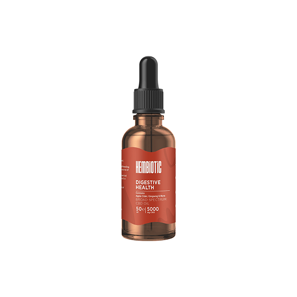 Hembiotic 5000mg Broad - Spectrum Bulk Functional CBD Oil - 50mlCBD ProductsHembioticVaperr Shop
