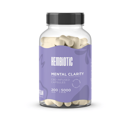 Hembiotic 5000mg Bulk Functional CBD Capsules - 200 CapsCBD ProductsHembioticVaperr Shop