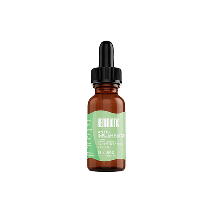 Hembiotic 500mg Broad - Spectrum Functional CBD Oil - 15mlCBD ProductsHembioticVaperr Shop