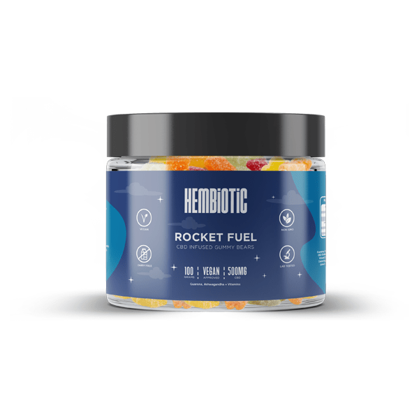 Hembiotic 500mg Functional CBD Gummy Bears - 100gCBD ProductsHembioticVaperr Shop