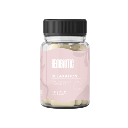 Hembiotic 750mg Functional CBD Capsules - 30 CapsCBD ProductsHembioticVaperr Shop