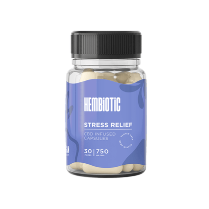 Hembiotic 750mg Functional CBD Capsules - 30 CapsCBD ProductsHembioticVaperr Shop