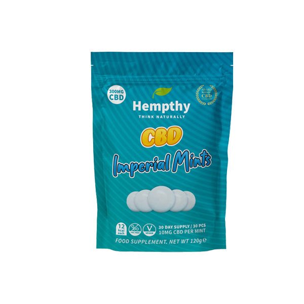Hempthy 300mg CBD Gummies 30 Ct PouchCBD ProductsHempthyVaperr Shop