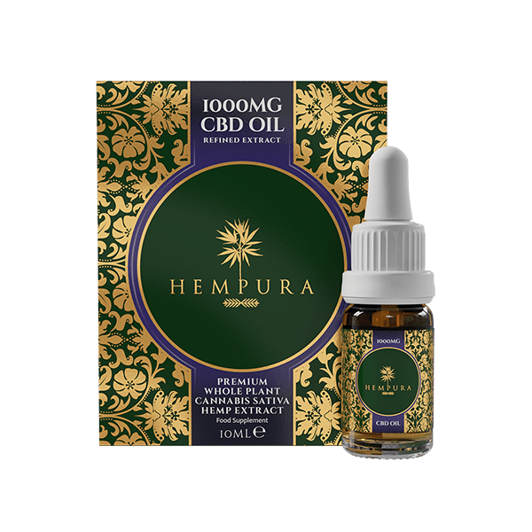 Hempura 1000mg CBD Broad Spectrum Oil Refined with terpenes - 10mlCBD ProductsHempuraVaperr Shop