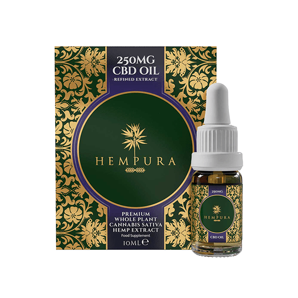 Hempura 250mg CBD Broad Spectrum Oil Refined with terpenes - 10mlCBD ProductsHempuraVaperr Shop