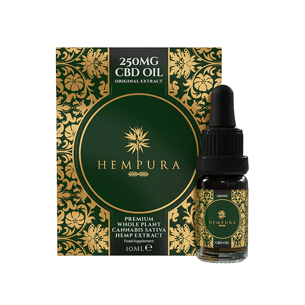 Hempura 250mg CBD Broad Spectrum Oil with terpenes - 10mlCBD ProductsHempuraVaperr Shop