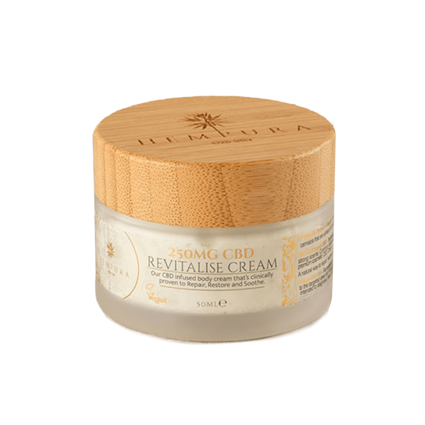 Hempura 250mg CBD Revitalising Cream With Terpenes - 50mlCBD ProductsHempuraVaperr Shop