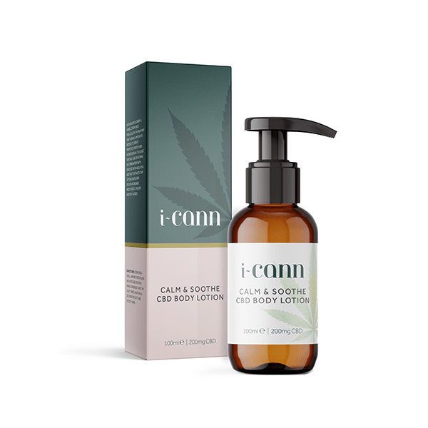i - Cann Calm & Soothe: 200mg CBD Body Lotion - 100mlCBD ProductsI - CannVaperr Shop