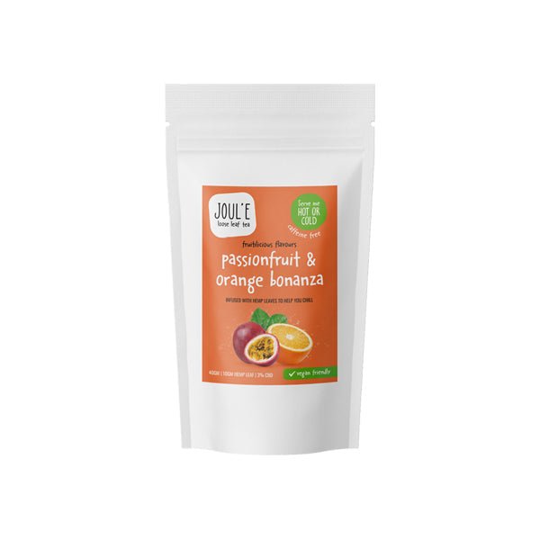 Joul'e 2% CBD Passionfruit & Orange Bonanza Tea Fruit & Hemp Leaf Drink - 40gCBD ProductsJoul'eVaperr Shop
