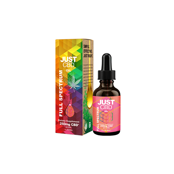 Just CBD 250mg Full Spectrum Tincture - 30mlCBD ProductsJust CBDVaperr Shop