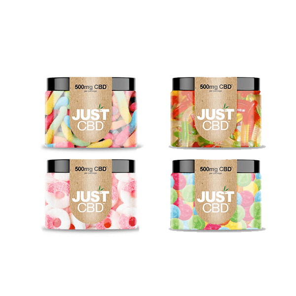 Just CBD 500mg Gummies - 132gCBD ProductsJust CBDVaperr Shop