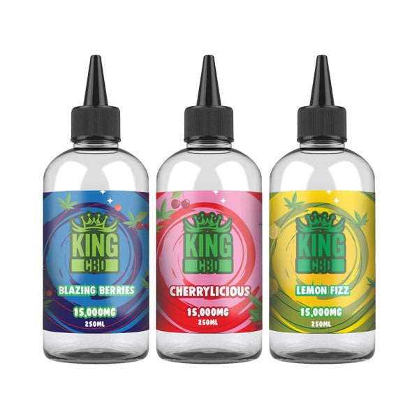 King CBD 15,000mg CBD E - liquid 250mlVaping ProductsKing CBDVaperr Shop