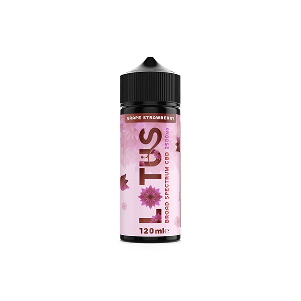Lotus Leaf CBD 2500mg CBD Broad - Spectrum E - liquid 100ml (70VG/30PG)Vaping ProductsLotus Leaf CBDVaperr Shop
