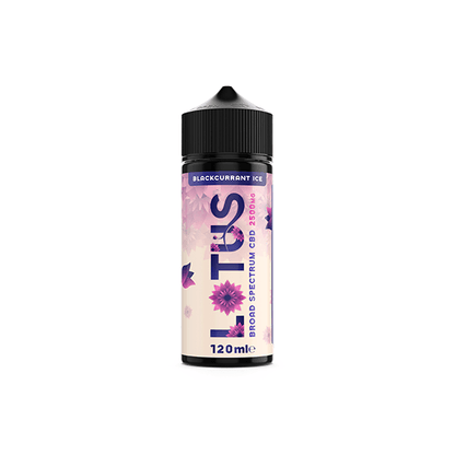 Lotus Leaf CBD 2500mg CBD Broad - Spectrum E - liquid 100ml (70VG/30PG)Vaping ProductsLotus Leaf CBDVaperr Shop