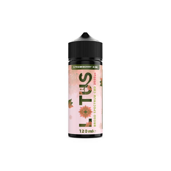 Lotus Leaf CBD 2500mg CBD Broad - Spectrum E - liquid 100ml (70VG/30PG)Vaping ProductsLotus Leaf CBDVaperr Shop