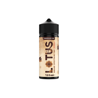 Lotus Leaf CBD 2500mg CBD Broad - Spectrum E - liquid 100ml (70VG/30PG)Vaping ProductsLotus Leaf CBDVaperr Shop