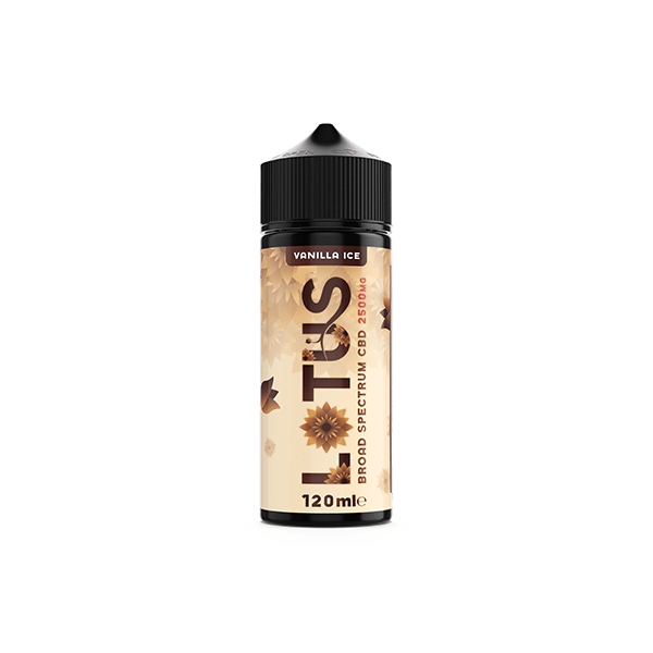 Lotus Leaf CBD 2500mg CBD Broad - Spectrum E - liquid 100ml (70VG/30PG)Vaping ProductsLotus Leaf CBDVaperr Shop
