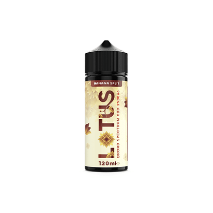 Lotus Leaf CBD 2500mg CBD Broad - Spectrum E - liquid 100ml (70VG/30PG)Vaping ProductsLotus Leaf CBDVaperr Shop