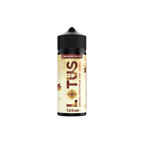 Lotus Leaf CBD 2500mg CBD Broad - Spectrum E - liquid 100ml (70VG/30PG)Vaping ProductsLotus Leaf CBDVaperr Shop