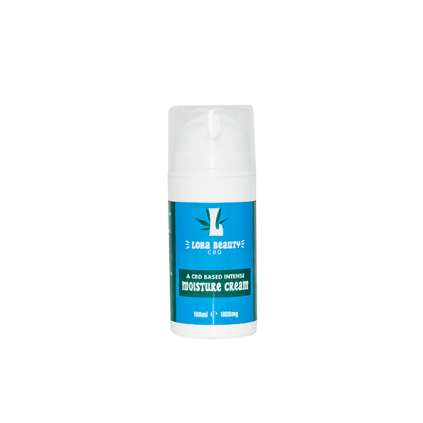 Loxa Beauty 1000mg CBD Moisture Cream - 100mlCBD ProductsLoxa BeatyVaperr Shop