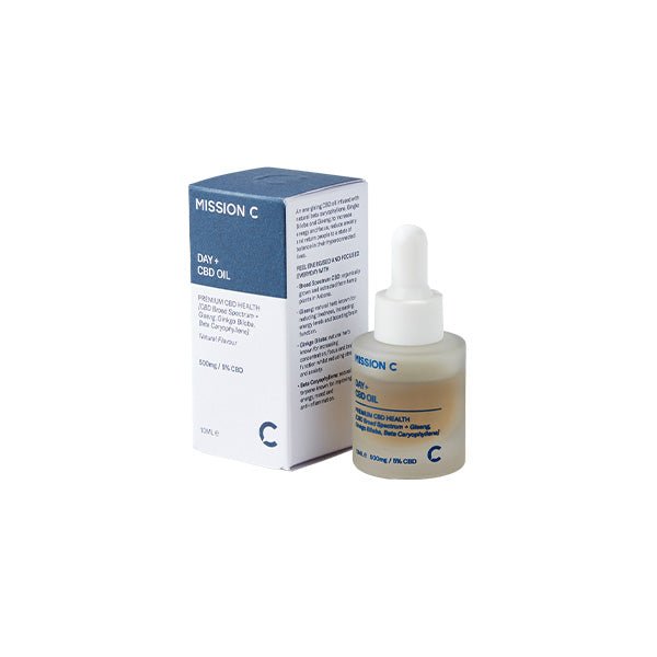 Mission C Day + 500mg CBD Oil - 10mlCBD ProductsMission CVaperr Shop