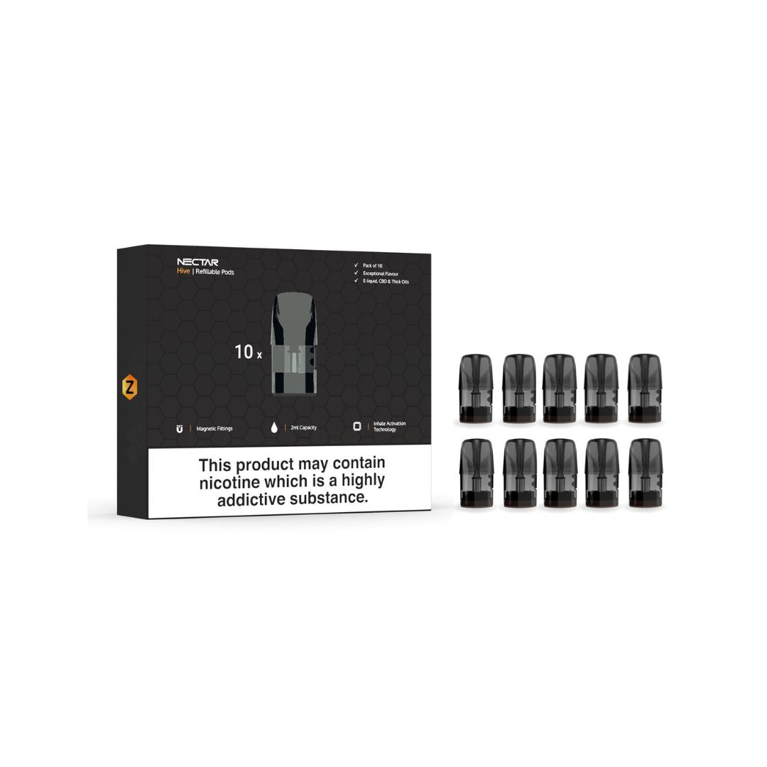 Nectar Hive Refillable Pods 2ml - 10pcsVaping ProductsNectarVaperr Shop