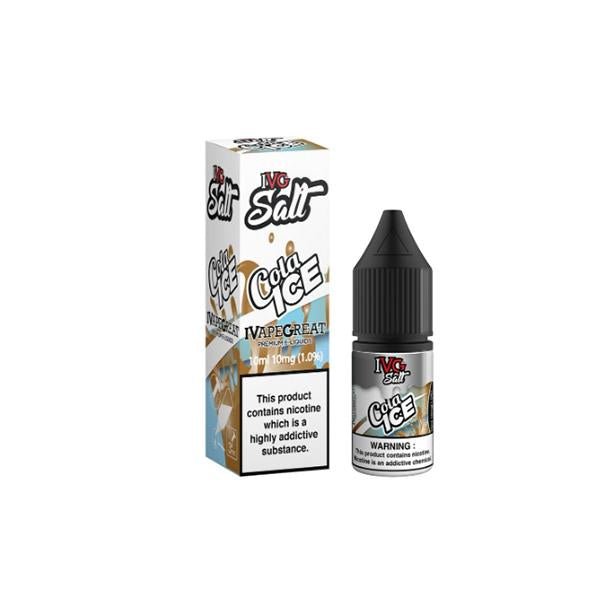 New! I VG Salt 20mg 10ml Nic Salt (50VG/50PG)Vaping ProductsI VGVaperrShop