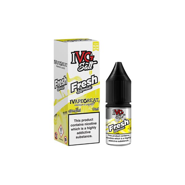 New! I VG Salt 20mg 10ml Nic Salt (50VG/50PG)Vaping ProductsI VGVaperrShop