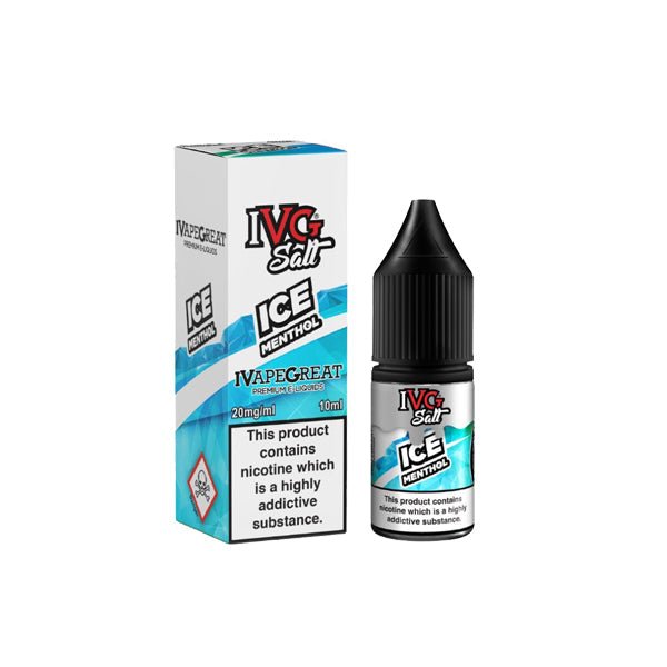 New! I VG Salt 20mg 10ml Nic Salt (50VG/50PG)Vaping ProductsI VGVaperrShop