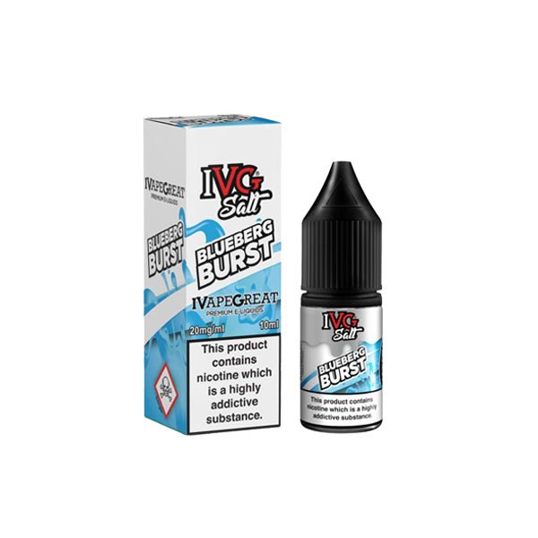 New! I VG Salt 20mg 10ml Nic Salt (50VG/50PG)Vaping ProductsI VGVaperrShop