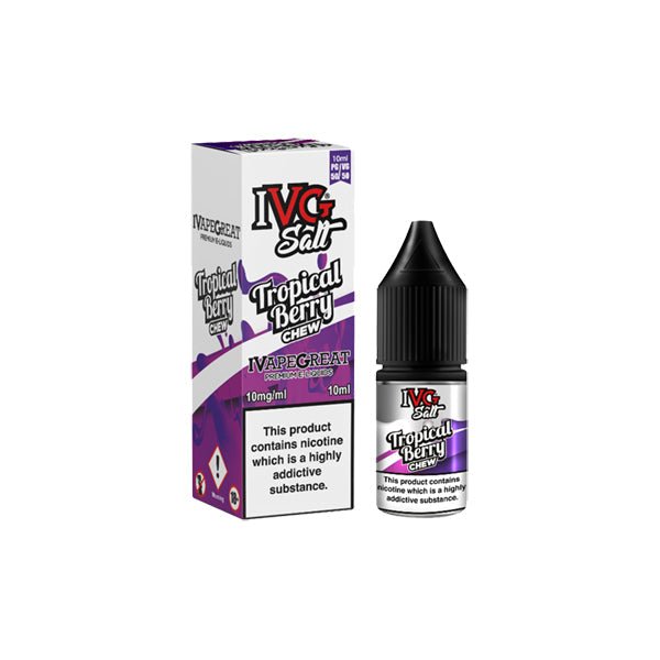 New! I VG Salt 20mg 10ml Nic Salt (50VG/50PG)Vaping ProductsI VGVaperrShop