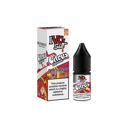 New! I VG Salt 20mg 10ml Nic Salt (50VG/50PG)Vaping ProductsI VGVaperrShop