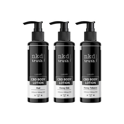 NKD 100mg CBD Luxury Body Lotion 200mlCBD ProductsNKDVaperr Shop