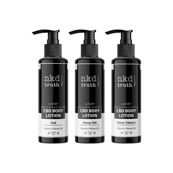 NKD 100mg CBD Luxury Body Lotion 200mlCBD ProductsNKDVaperr Shop