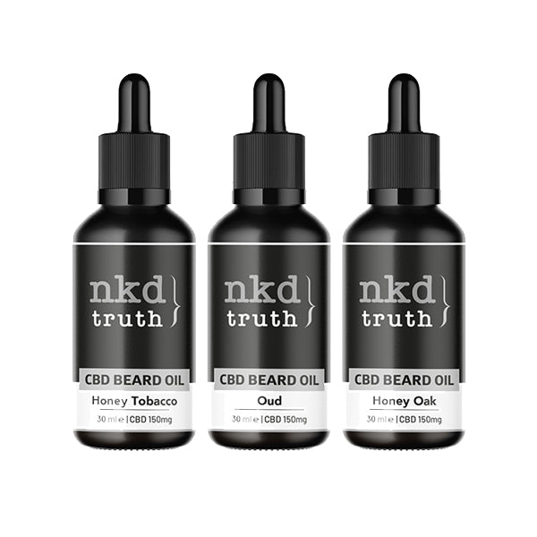 NKD 150mg CBD Infused Speciality Beard Oils 30mlCBD ProductsNKDVaperr Shop