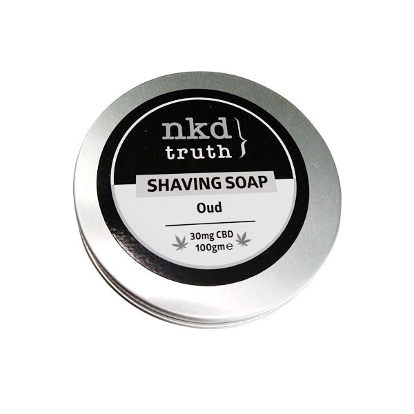 NKD 30mg CBD Speciality Shaving Soap 100g - OudCBD ProductsNKDVaperr Shop