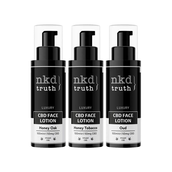 NKD 50mg CBD Face Lotion - 100mlCBD ProductsNKDVaperr Shop