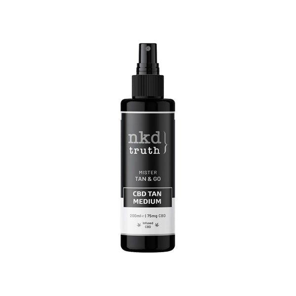 NKD Truth 75mg CBD Medium Self Tan - 200mlCBD ProductsNKDVaperr Shop