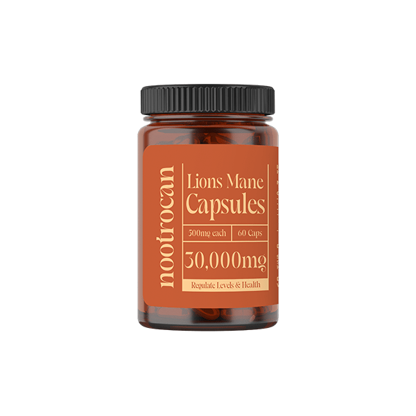 Nootrocan 30000mg Nootropic Vegan Mushroom Capsules - 60 CapsNootropics & SupplementsNootrocanVaperr Shop