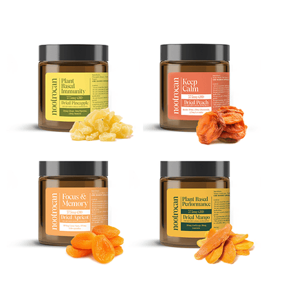 Nootrocan 375mg Full Spectrum CBD Nootropic Dried Fruits - 150gCBD ProductsNootrocanVaperr Shop
