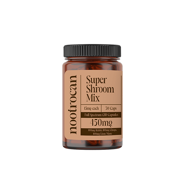 Nootrocan 450mg Full Spectrum CBD Nootropic Capsules - 30 CapsCBD ProductsNootrocanVaperr Shop