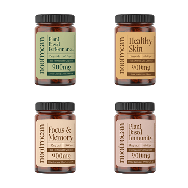 Nootrocan 900mg Full Spectrum CBD Nootropic Capsules - 60 CapsCBD ProductsNootrocanVaperr Shop