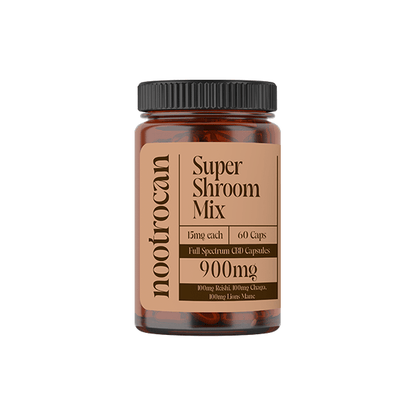 Nootrocan 900mg Full Spectrum CBD Nootropic Capsules - 60 CapsCBD ProductsNootrocanVaperr Shop