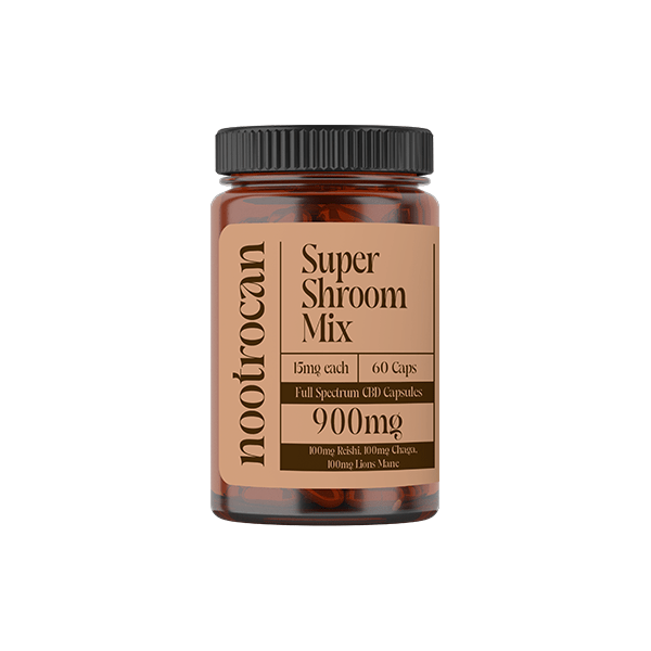 Nootrocan 900mg Full Spectrum CBD Nootropic Capsules - 60 CapsCBD ProductsNootrocanVaperr Shop