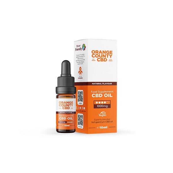 Orange County CBD 1000mg Full Spectrum CBD Oil - 10mlCBD ProductsOrange CountyVaperr Shop