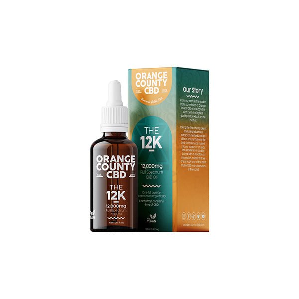 Orange County CBD 12000mg Full Spectrum CBD Oil - 100mlCBD ProductsOrange CountyVaperr Shop