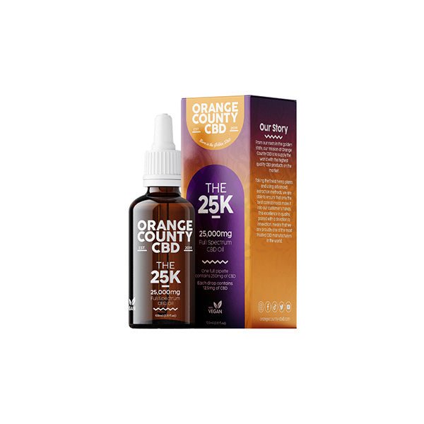Orange County CBD 25000mg Full Spectrum CBD Oil - 100mlCBD ProductsOrange CountyVaperr Shop