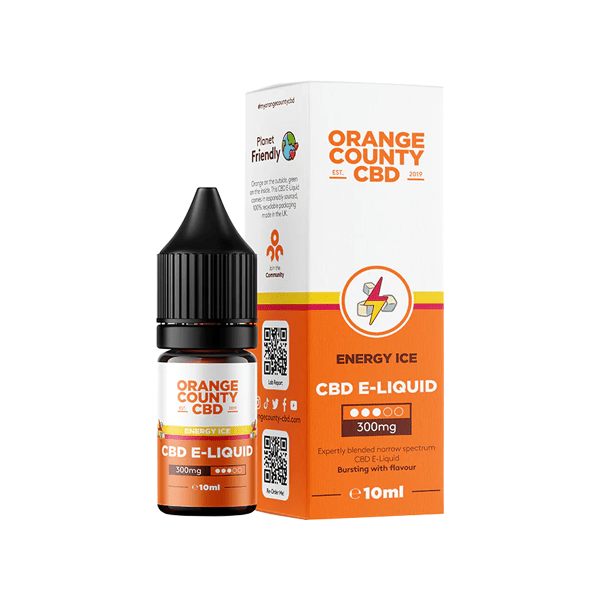 Orange County CBD 300mg Broad Spectrum CBD E - liquid 10ml (50VG/50PG)CBD ProductsOrange CountyVaperr Shop