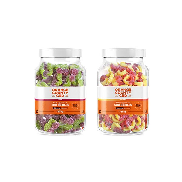 Orange County CBD 3200mg Gummies - Large PackCBD ProductsOrange CountyVaperr Shop